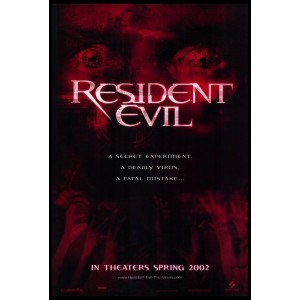 RESIDENT EVIL Movie Poster [Licensed-NEW-USA] 27x40" Theater Size (2002) 883311029355  322017583597
